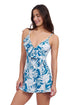 Gottex Profile By Gottex Malaya Surplice Ruffle Swimdress